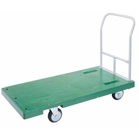 Swivel 25 x 52 in. Plastic Platform Truck SW3082379